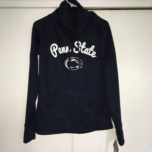 Penn state sweatshirt with high neck.